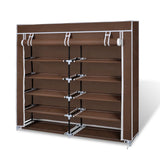 Schoenenkast Met Hoes 115X28X110 Stof