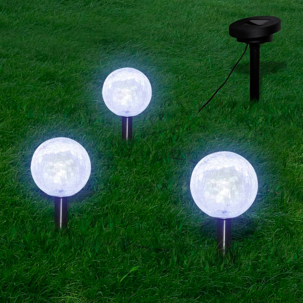 Solarbollampen Led Met Grondankers En Zonnepaneel