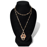 Sieradenhouder Voor Ketting 9X8,5X15 Cm Zwart 4 St