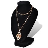 Sieradenhouder Voor Ketting 9X8,5X15 Cm Zwart 4 St