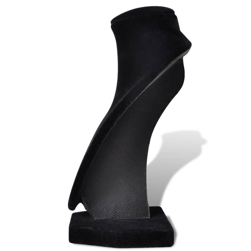 Sieradenhouder Voor Ketting 9X8,5X15 Cm Zwart 4 St