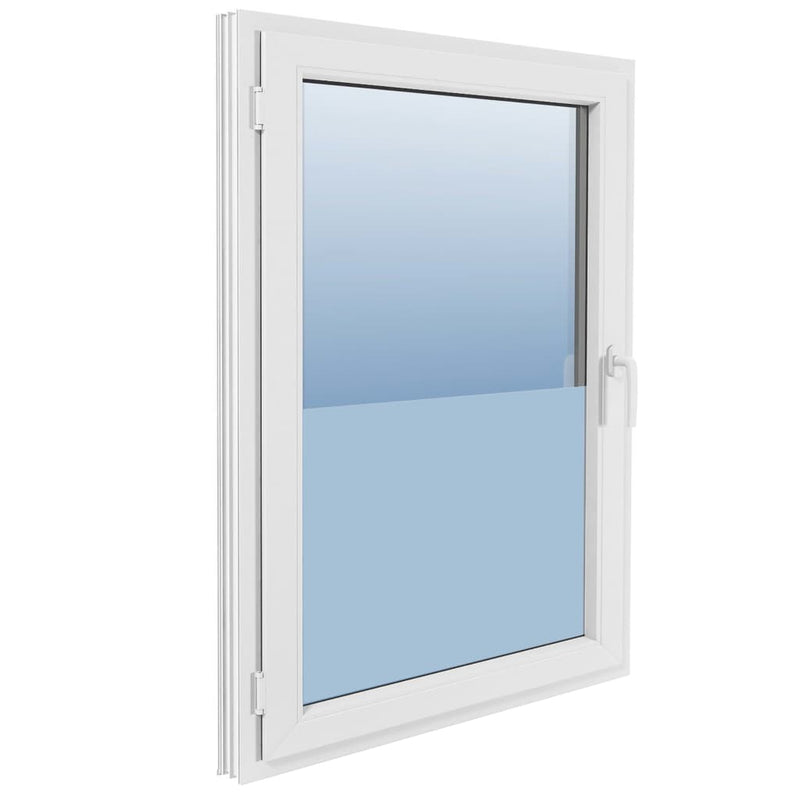 Raamfolie Mat 0,9X Pvc Grijs Matgrijs