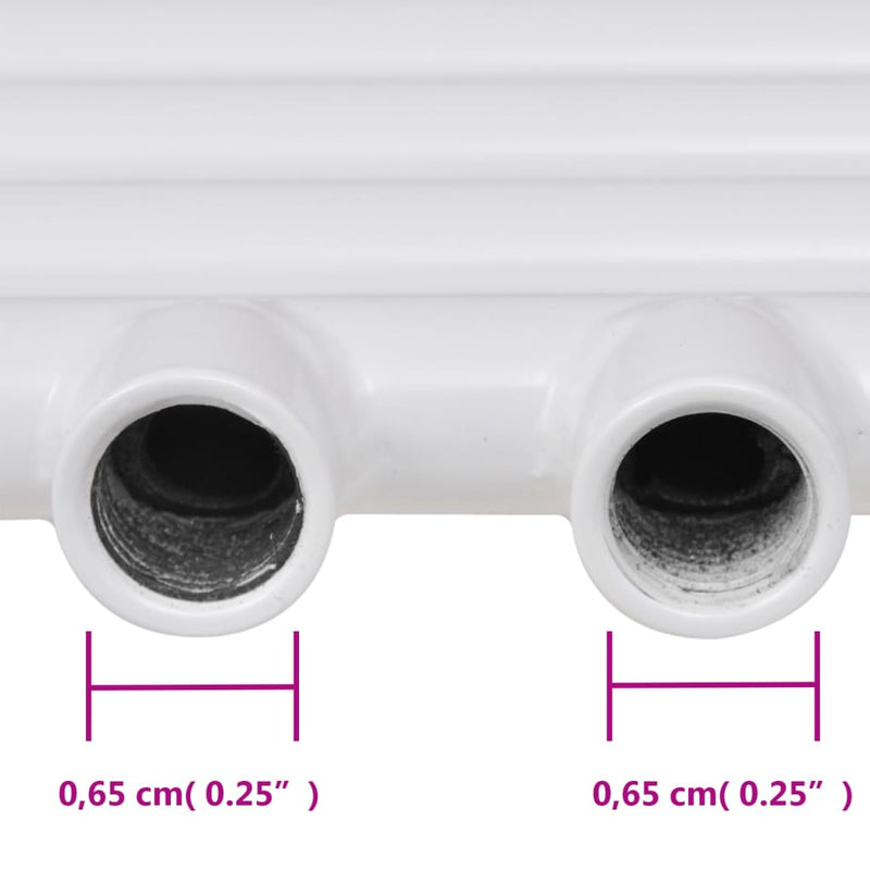 Radiator / Handdoekenrek Recht
