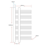 Radiator/Handdoekenrek E-Model