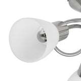 Plafondlamp Met Glazen Kappen Voor 3 X E14 Peertjes