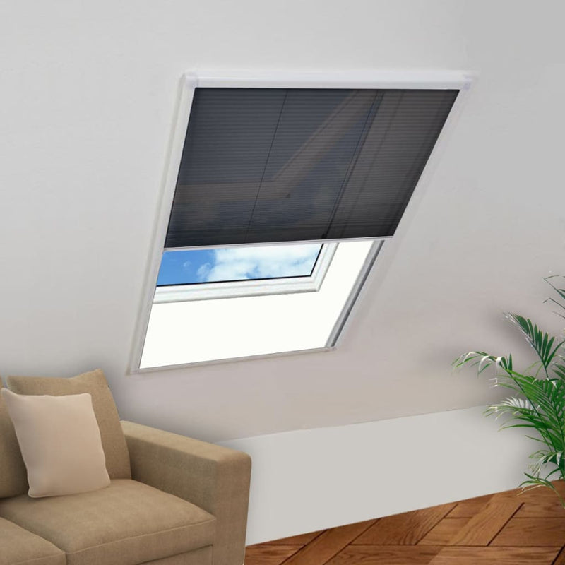 Raamhor Plissé Aluminium