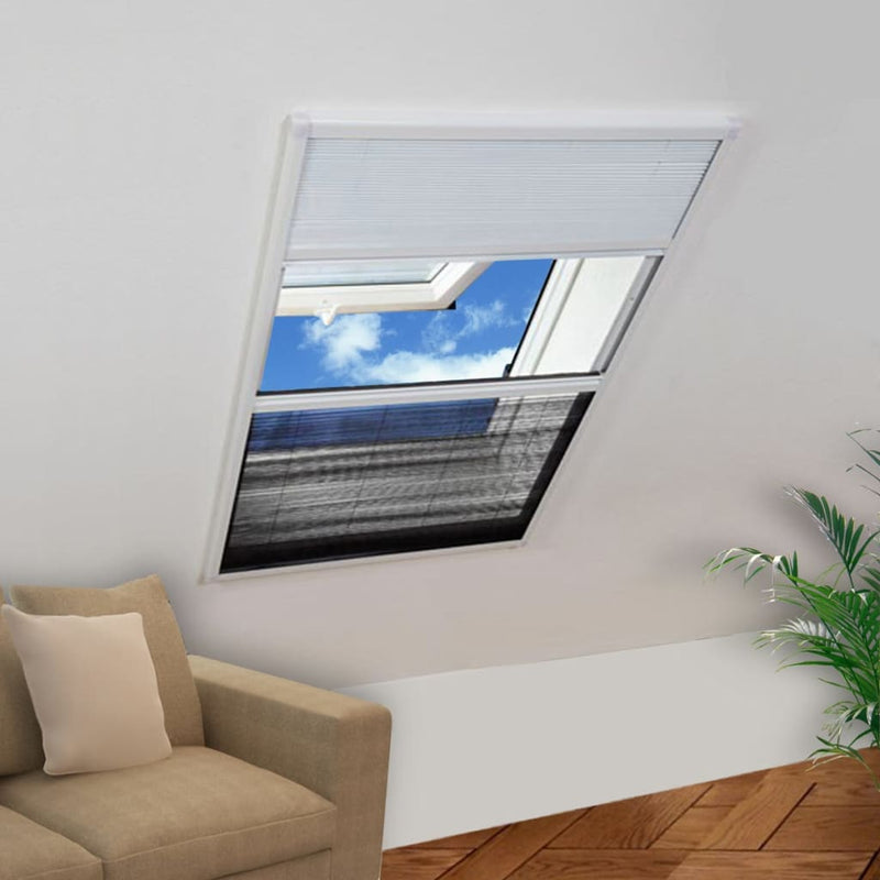 Raamhor Plissé Met Verduistering Aluminium
