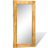Wandspiegel In Massief Houten Frame 120X60 Cm