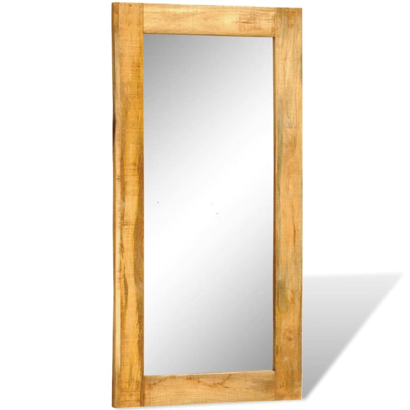 Wandspiegel In Massief Houten Frame 120X60 Cm