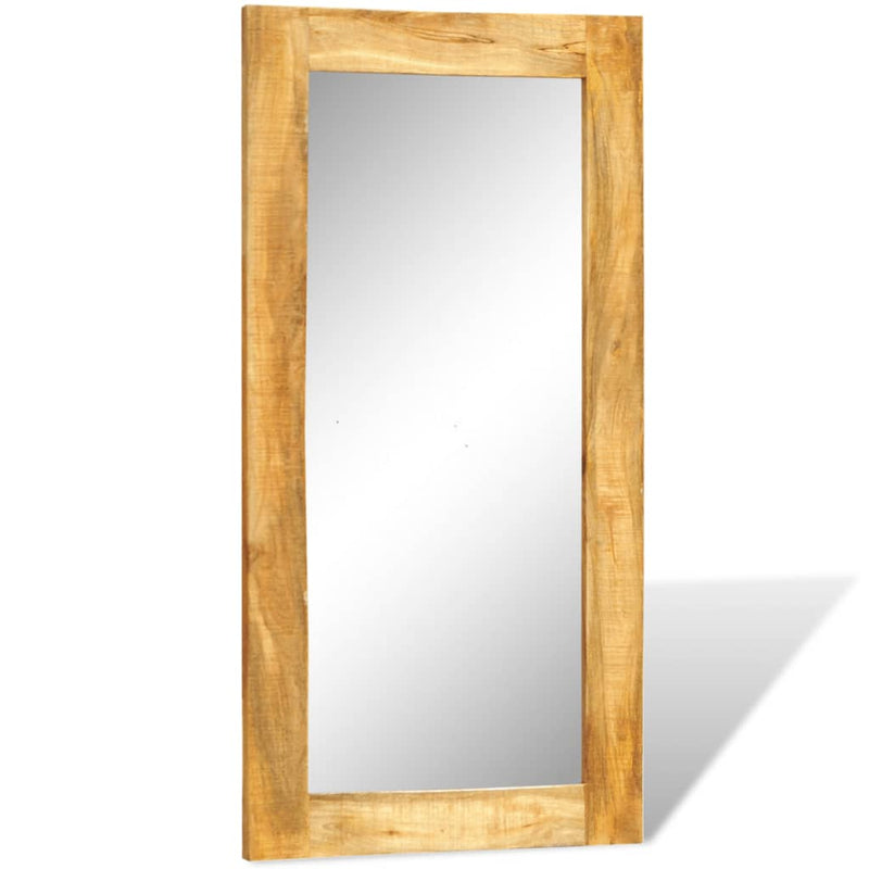 Wandspiegel In Massief Houten Frame 120X60 Cm