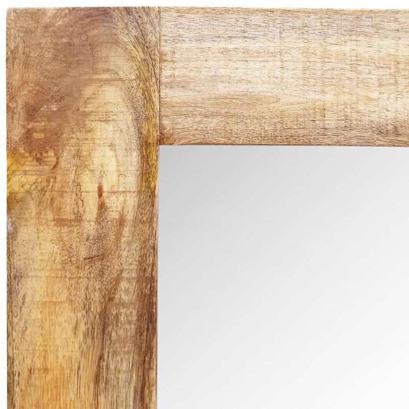 Wandspiegel In Massief Houten Frame 120X60 Cm