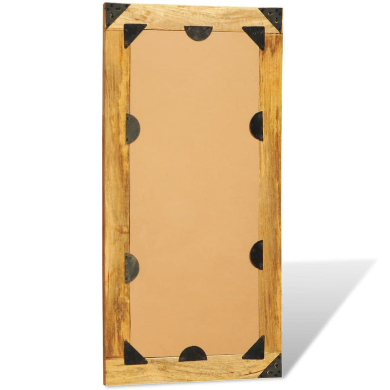 Wandspiegel In Massief Houten Frame 120X60 Cm