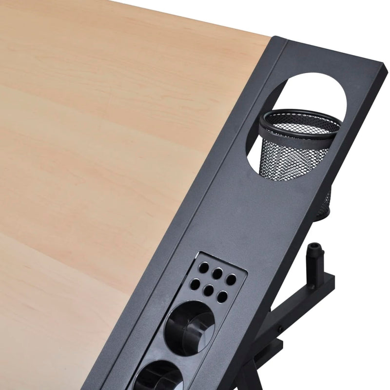 Tekentafel Met 2 Lades En Kruk