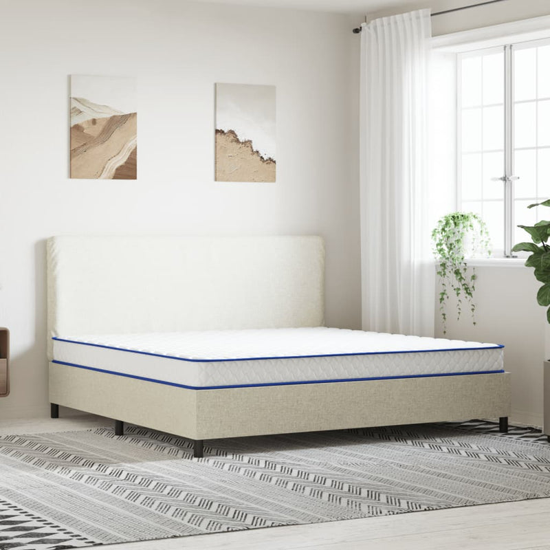 Traagschuimmatras 90X190X17 Cm Zacht Wit