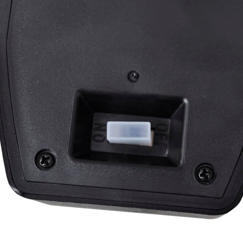 Wandlamp Solar Met Bewegingsensor 2 St Zwart
