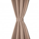 Gordijnen Met Metalen Ringen 2 Stuks (Creme)