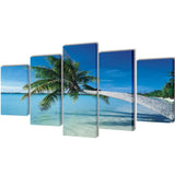 Canvas Muurdruk Set Monochroom New York Skyline