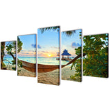 Canvas Muurdruk Set Monochroom New York Skyline