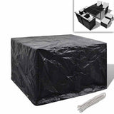 Tuinmeubelhoezen Poly Rattan 4-Persoons 113X113 Cm