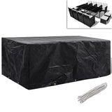 Tuinmeubelhoezen Poly Rattan 4-Persoons 113X113 Cm
