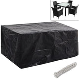 Tuinmeubelhoezen Poly Rattan 4-Persoons 113X113 Cm