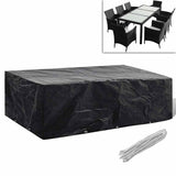 Tuinmeubelhoezen Poly Rattan 4-Persoons 113X113 Cm
