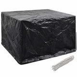 Tuinmeubelhoezen Poly Rattan 4-Persoons 113X113 Cm