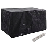 Tuinmeubelhoezen Poly Rattan 4-Persoons 113X113 Cm
