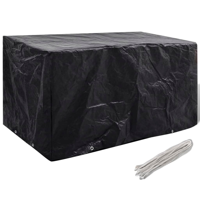 Tuinmeubelhoezen Poly Rattan 4-Persoons 113X113 Cm