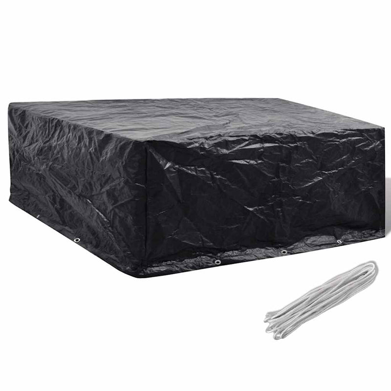 Tuinmeubelhoezen Poly Rattan 4-Persoons 113X113 Cm