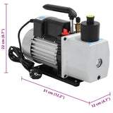 Vacuumpomp 2-Traps 50 L/ Min