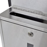 Dubbele Brievenbus Op Rvs Standaard