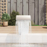 Zwembadwaterval 45X30X60 Cm Roestvrij Staal