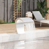 Zwembadwaterval 45X30X60 Cm Roestvrij Staal