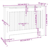 Radiatorombouw 112 Cm Mdf