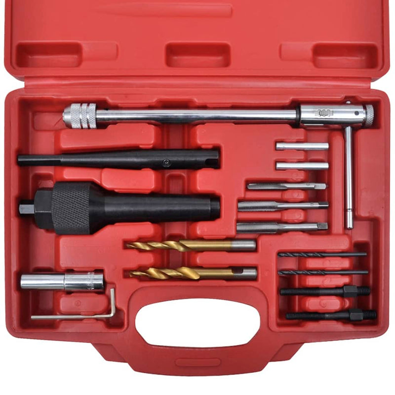Gloeibougiesleutel Set 16-Delig Grijs