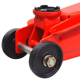 Hydraulische Vloerkrik Laag Profiel 3 Ton Rood