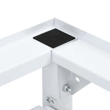 Wasmachineverhoger Met Uittrekbaar Schap Wit