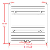 Radiator / Handdoekenrek Grijs