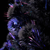 Kerstboom Met Led En Standaard 150 Cm Glasvezel Wit