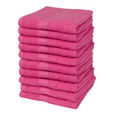 Gastendoekjesset 500 Gsm 30X50 Cm Katoen Roze 10-Delig