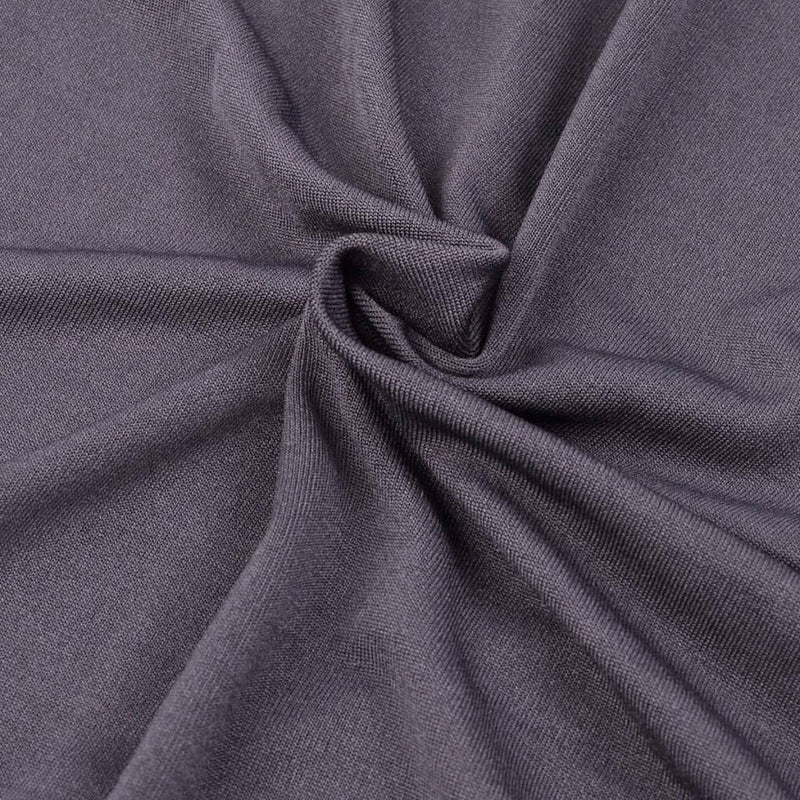 Bankhoes Stretch Polyester Jersey Antraciet