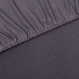 Bankhoes Stretch Polyester Jersey Antraciet