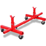 Mobiele Assteunpoot Rood