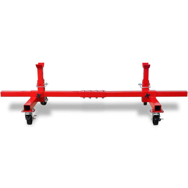 Mobiele Assteunpoot Rood