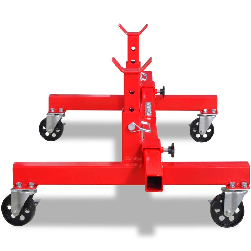 Mobiele Assteunpoot Rood