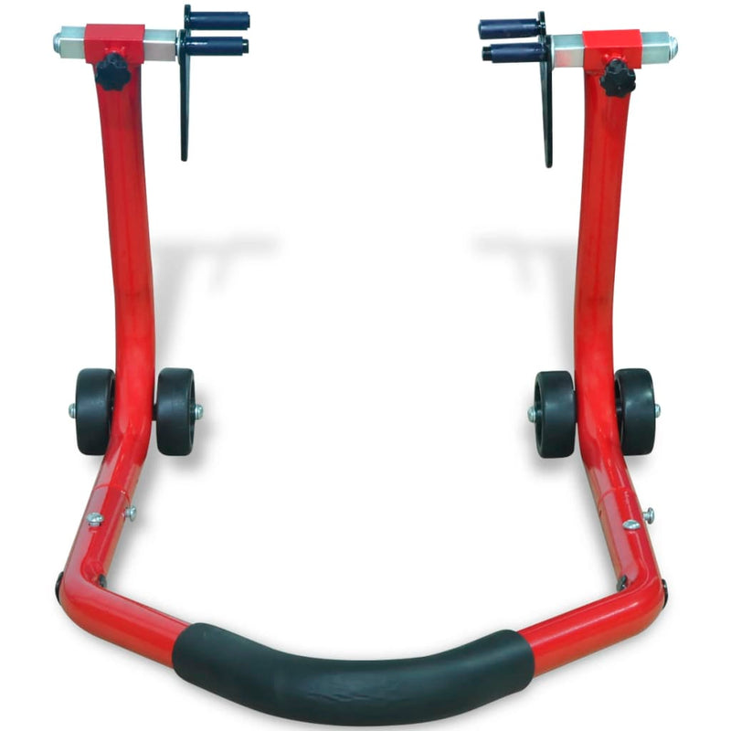 Motorfiets Voorwiel Standaard Rood