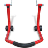 Motorfiets Achterwiel Standaard Rood