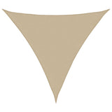 Zonnezeil 100% Polyester Oxford Beige