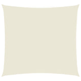 Zonnescherm Vierkant 3,6X3,6 M Oxford Stof Kleurig Crème